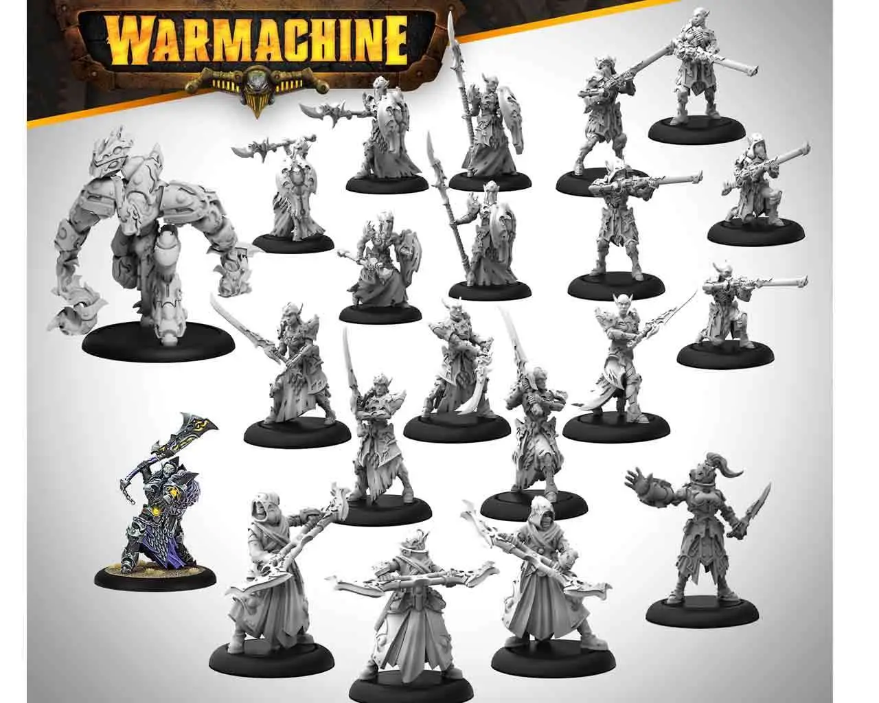 Warmachine Dusk House Kallyss Core Expansion - Figurine